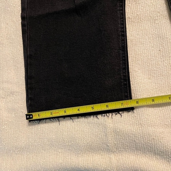 NWT Black Wild Fable High Rise Distressed Straight Leg Relaxed Fit Jeans - Picture 14 of 14